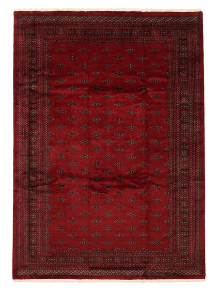  Pakistan Bukhara 3Ply Covor 249X350 Lână Negru/Dark Red Mare Carpetvista