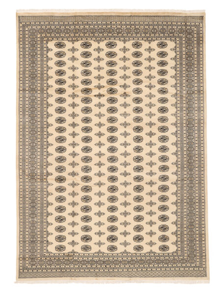 275X389 Tapete Oriental Paquistão Bucara 2Ply Castanho/Bege Grande (Lã, Paquistão) Carpetvista