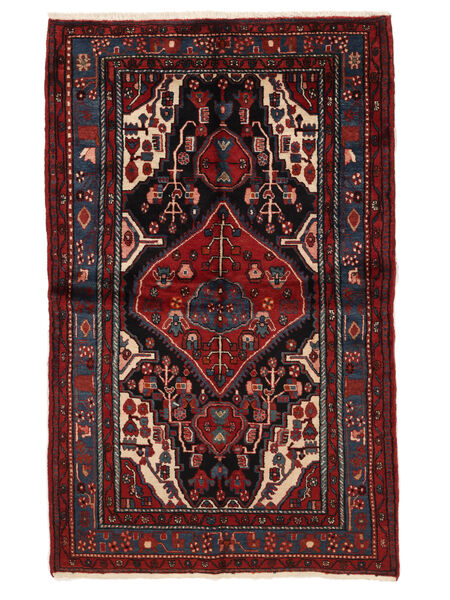  150X245 Nahavand Old Covor Negru/Dark Red Persia/Iran
 Carpetvista