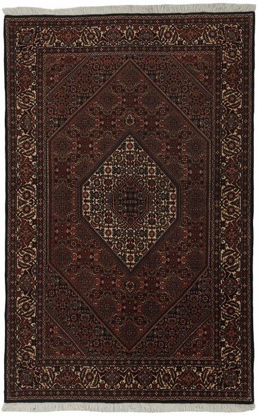  Bidjar Rug 138X219 Persian Wool Black/Brown Small