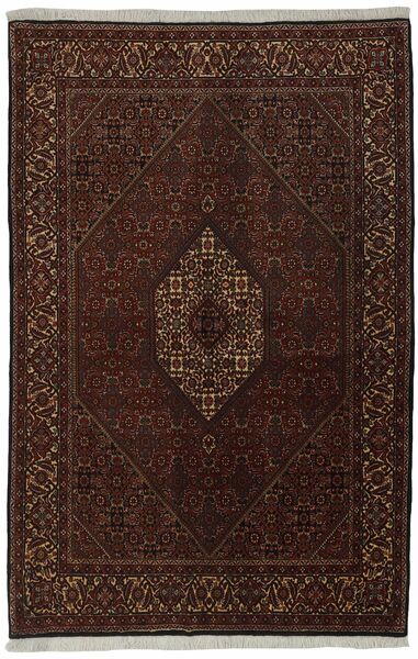  Bidjar Rug 140X213 Persian Wool Black/Brown Small