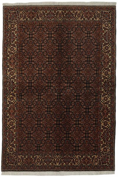  Bidjar Rug 136X202 Persian Wool Black/Brown Small