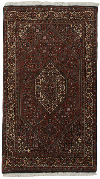  86X152 Medallion Shaggy Rug Small Bidjar Wool