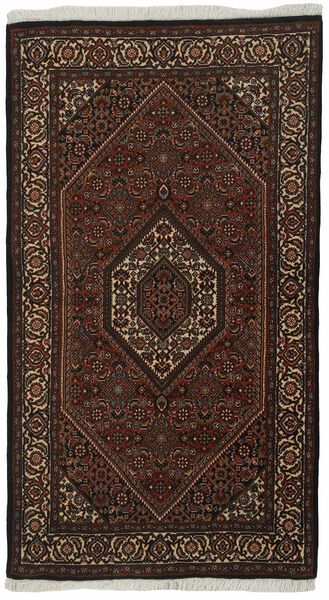  Bidjar Rug 82X158 Persian Wool Black/Brown Small