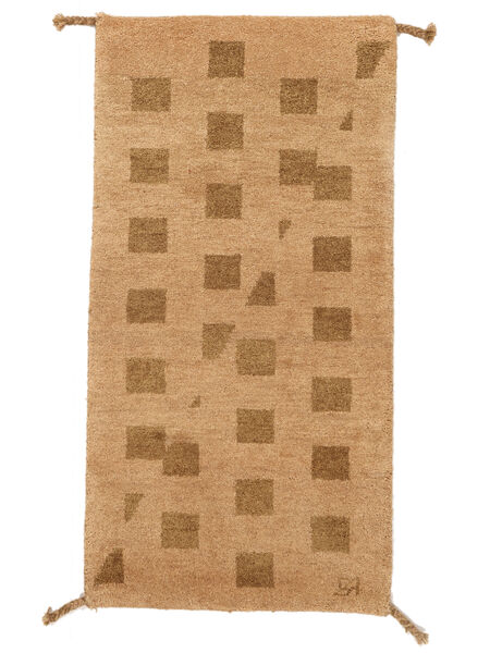 60X120 Gabbeh Rustic Vloerkleed Modern Bruin (Wol, Perzië/Iran) Carpetvista