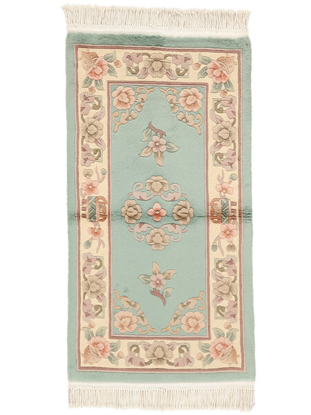  76X140 Medallion Tappeto Peloso Piccolo Cinesi 90 Line Lana, Carpetvista