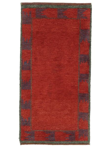  59X115 Dlakavi Sag Mali Gabbeh Rustic Tepih Vuna, Carpetvista