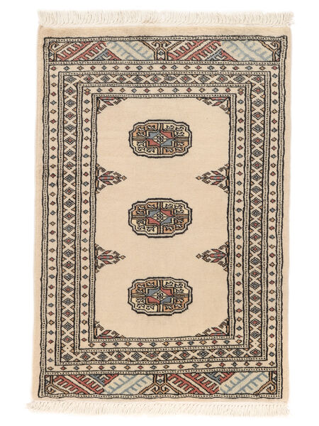  Pakistan Bokhara 2Ply Tæppe 63X91 Beige/Orange Carpetvista