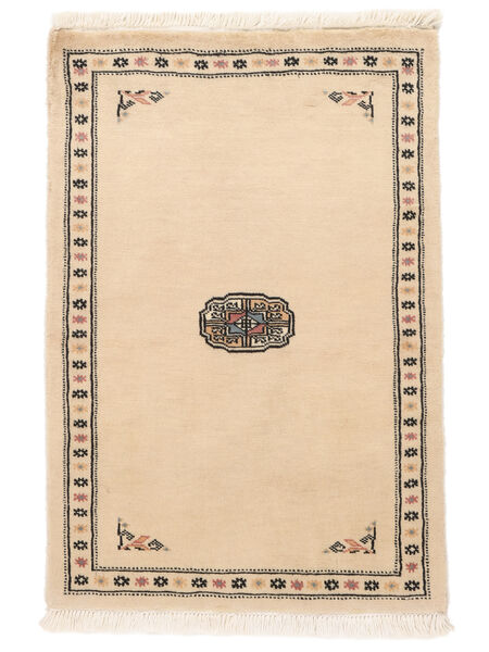  Pakistan Bokhara 2Ply Matta 61X90 Beige/Brun Carpetvista