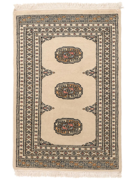  Oriental Pakistan Bokhara 2Ply Rug 62X92 Orange/Brown Wool, Pakistan Carpetvista