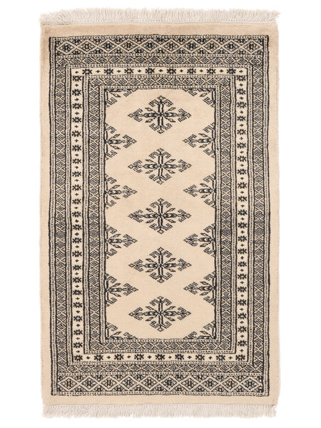  62X98 Medaillon Klein Pakistan Buchara 2Ply Teppich Wolle, Carpetvista