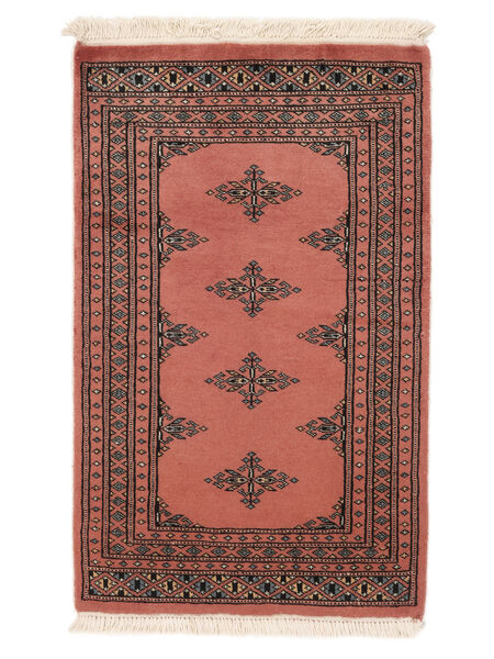  62X98 Medallion Small Pakistan Bokhara 2Ply Rug Wool, Carpetvista