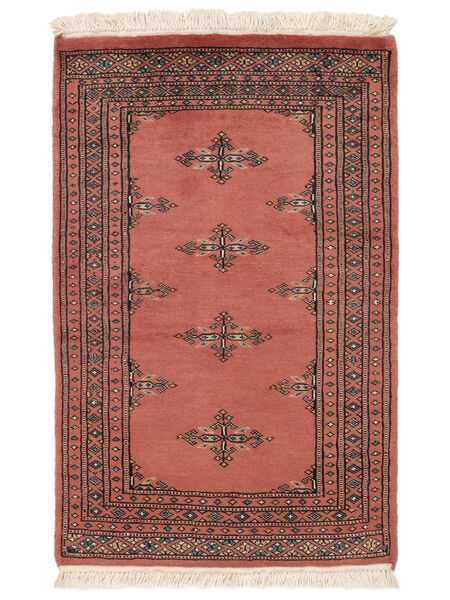  63X97 Medallion Small Pakistan Bokhara 2Ply Rug Wool, Carpetvista