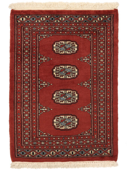  Pakistan Bokhara 2Ply Rug 65X90 Wool Dark Red/Black Small Carpetvista