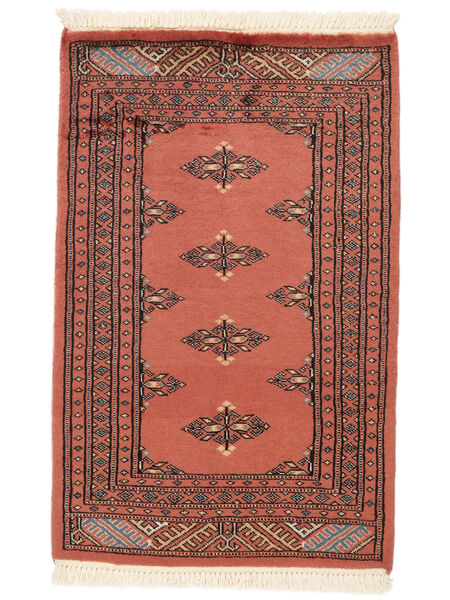 62X96 Alfombra Pakistan Bukara 2Ply Oriental Rojo Oscuro/Rojo (Lana, Pakistán) Carpetvista