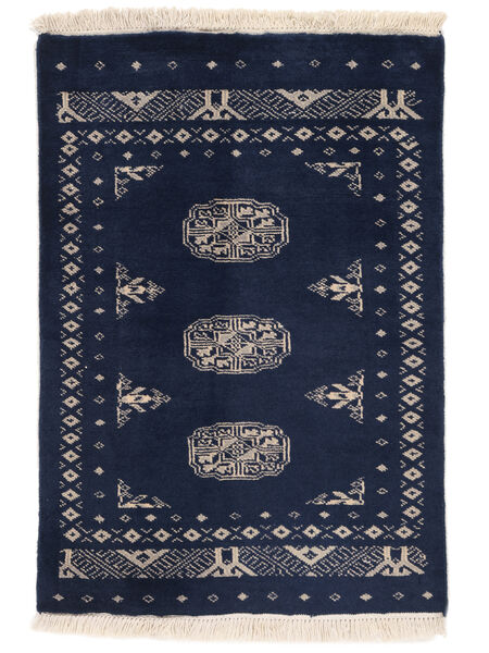  63X90 Medallion Small Pakistan Bokhara 2Ply Rug Wool, Carpetvista