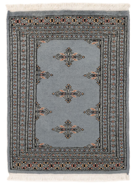 Pakistan Bokhara 2Ply Rug 63X85 Dark Grey/Black Wool, Pakistan Carpetvista