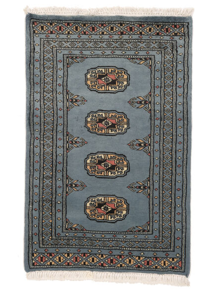  Oriental Pakistan Bokhara 2Ply Rug 60X93 Black/Dark Teal Wool, Pakistan Carpetvista