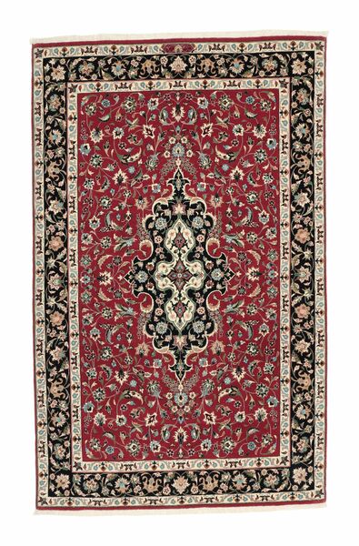 Tappeto Orientale Ilam Sherkat Farsh Di Seta 107X170 Rosso Scuro/Nero (Lana, Persia/Iran)