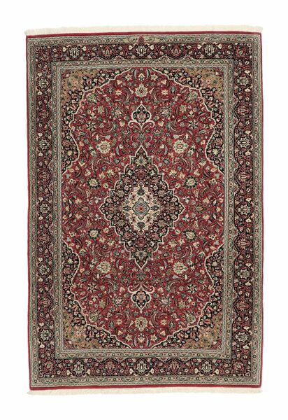  105X158 Ilam Sherkat Farsh Mătase Covor Dark Red/Negru Persia/Iran
