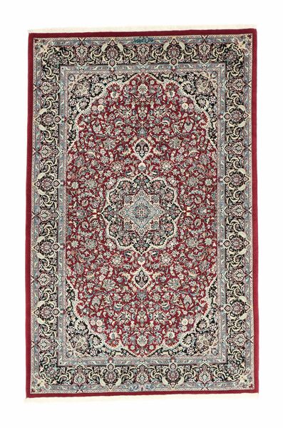  Persialainen Ilam Sherkat Farsh Silkki Matot Matto 107X167 Ruskea/Tummanpunainen (Villa, Persia/Iran)