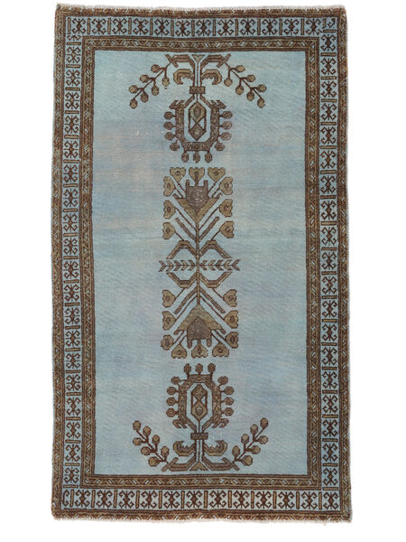 Tappeto Persiano Colored Vintage 113X195 Grigio Scuro/Petrolio Scuro (Lana, Persia/Iran)