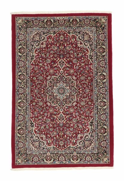  Qum Sherkat Farsh Matot 113X165 Persialainen Villamatto Ruskea/Tummanpunainen Pieni Matto