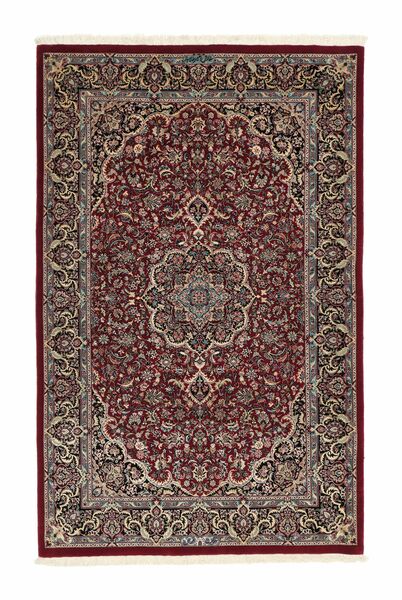  Persian Ilam Sherkat Farsh Silk Rug 107X167 Brown/Black (Wool, Persia/Iran)