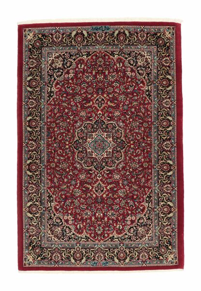 Alfombra Ilam Sherkat Farsh De Seda 107X160 Marrón/Negro (Lana, Persia/Irán)