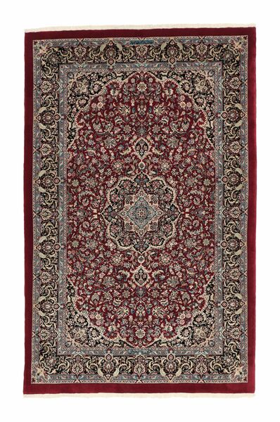  Persisk Ilam Sherkat Farsh Silke Teppe 110X170 Brun/Svart