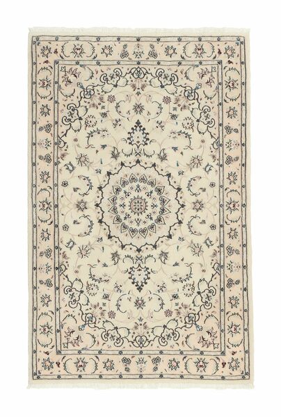 95X145 Nain 6La Tæppe Orientalsk Beige/Brun (Uld, Persien/Iran)