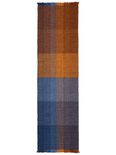 Aberdeen 80X300 Small Orange/Blue Runner Rug