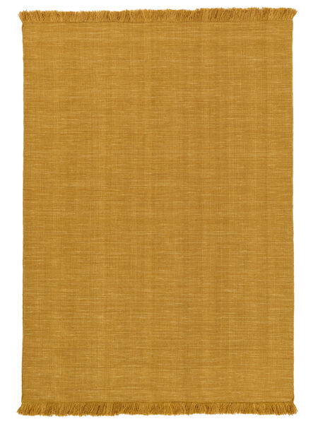  170X240 Zandra Kelim Mustard Yellow Rug