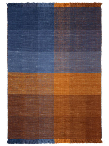  140X200 Aberdeen Orange/Blue Small Rug