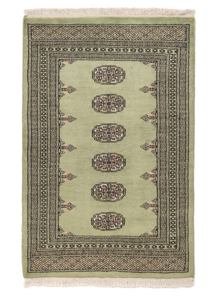  Pakistan Bukhara 2Ply Covor 79X119 Verde Închis/Maro Carpetvista