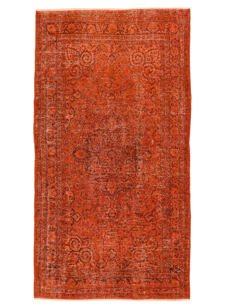 146X270 Alfombra Colored Vintage Moderna Rojo Oscuro/Rojo (Lana, Turquía)