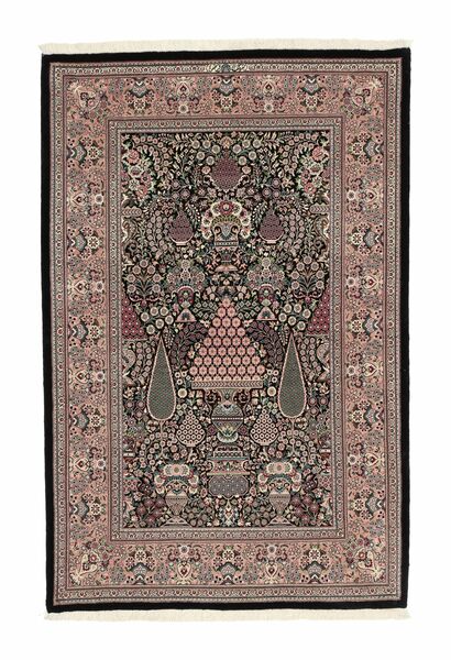  105X160 Pequeño Ilam Sherkat Farsh De Seda Alfombra Lana