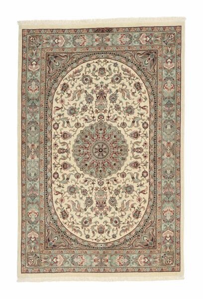 Tappeto Ilam Sherkat Farsh Di Seta 110X165 Marrone/Arancione (Lana, Persia/Iran)