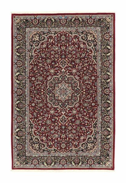  Persian Ilam Sherkat Farsh Silk Rug 108X163 Black/Brown