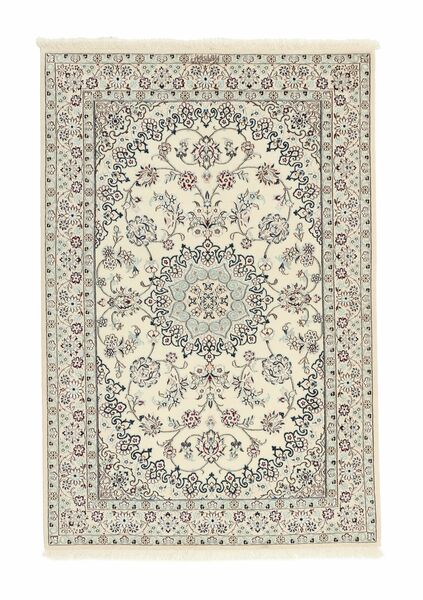 Nain 6La Rug 100X150 Yellow/Dark Yellow Wool, Persia/Iran