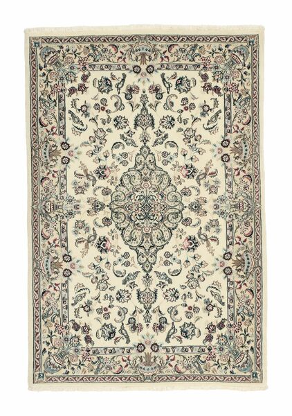  Persian Nain 6La Rug 108X161 Yellow/Dark Yellow