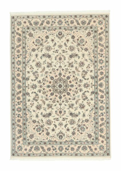  Persian Nain 6La Rug 110X162 Yellow/Dark Yellow