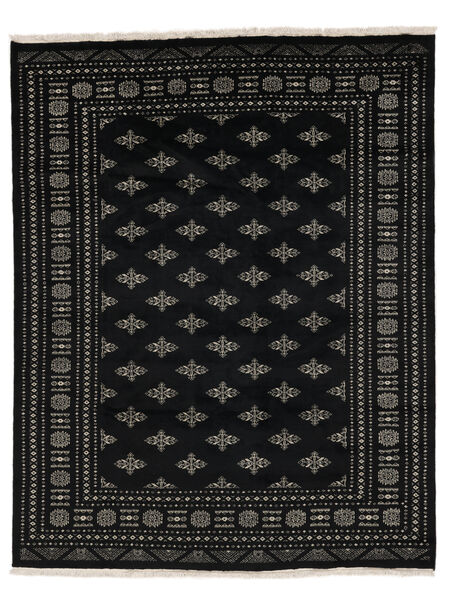 202X256 Pakistan Bokhara 2Ply Rug Oriental Black/Dark Yellow (Wool, Pakistan) Carpetvista