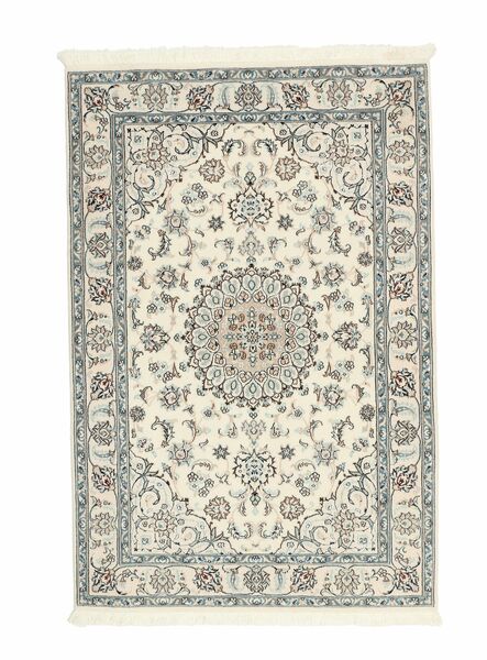  Nain 9La Sherkat Farsh Rug 120X180 Persian Wool Dark Green/Yellow Small