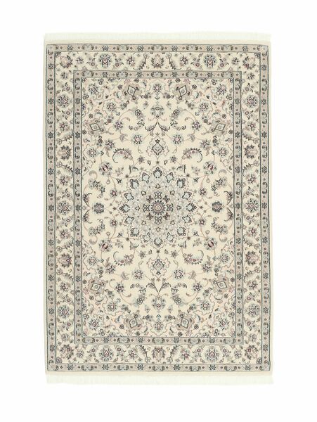 Nain 6La Rug 110X160 Yellow/Dark Yellow Wool, Persia/Iran