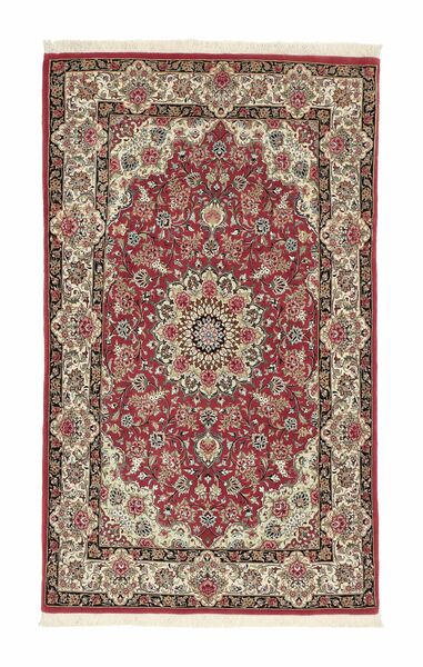  95X160 Medaille Klein Tabriz 50 Raj Vloerkleed Wol