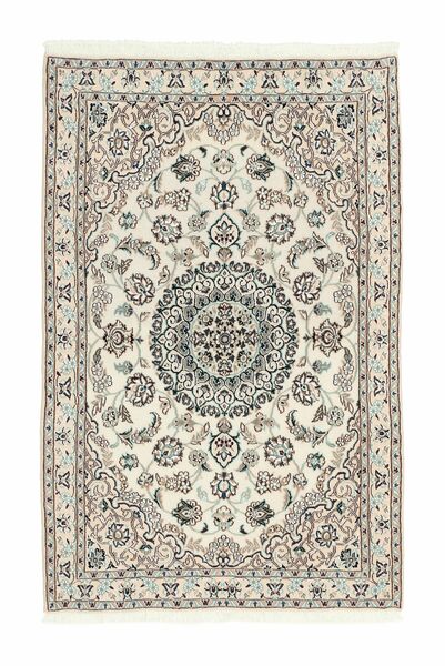  Oriental Nain 9La Sherkat Farsh Rug 100X155 Beige/Grey Wool, Persia/Iran