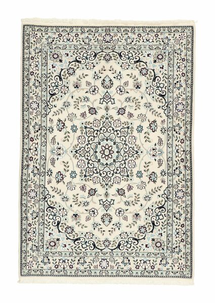  Nain 6La Rug 83X123 Persian Wool Dark Green/Green Small