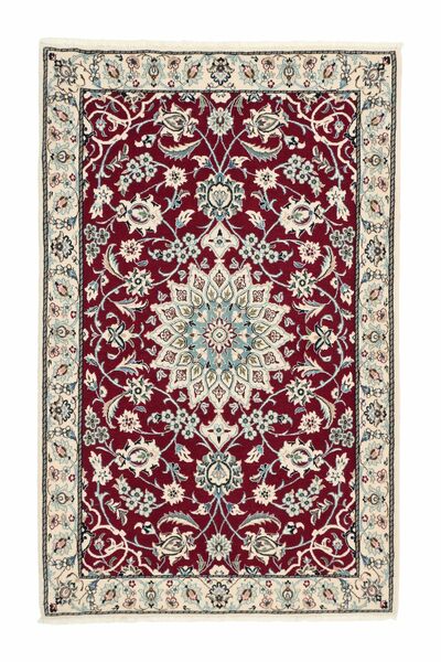 Nain 6La Rug 81X127 Black/Brown Wool, Persia/Iran