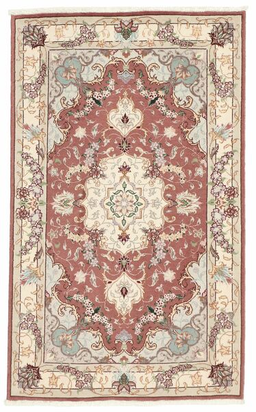  72X120 Medallón Pequeño Tabriz 50 Raj Alfombra Lana